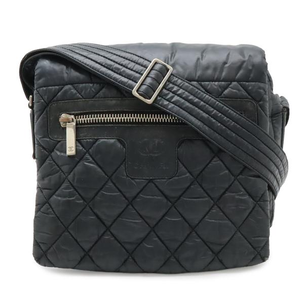 CHANEL シャネル コココクーン マトラッセ スモールメッセンジャー ショルダーバッグ 斜め掛け...