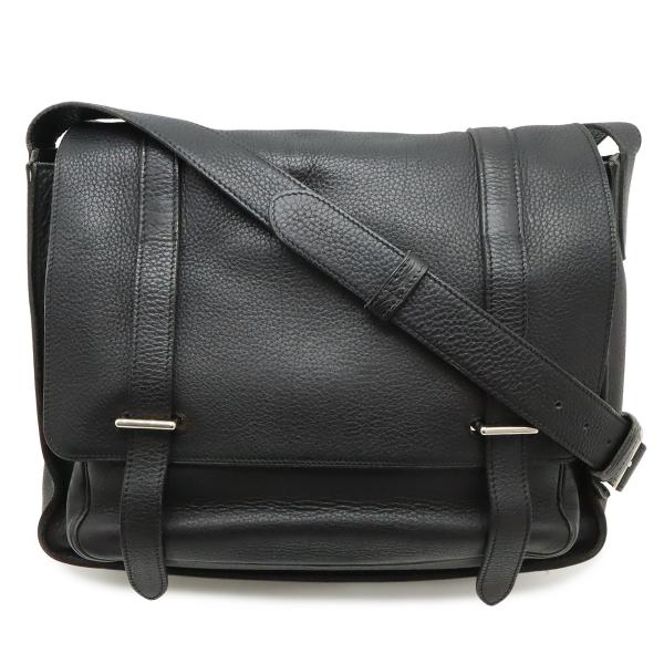 HERMES エルメス スティーブ ブザス35 ショルダーバッグ 斜め掛け トリヨンクレマンス レザ...