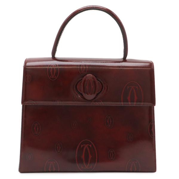 Cartier カルティエ ハッピーバースデー ハッピーバースデイ ハンドバッグ フラップバッグ エ...