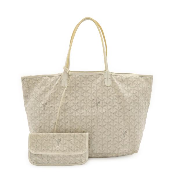 GOYARD ゴヤール サンルイPM トートバッグ ショルダーバッグ コーティングキャンバス PVC...