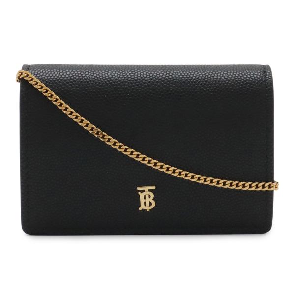 BURBERRY バーバリー TBロゴ チェーンウォレット コンパクトウォレット カードケース パス...