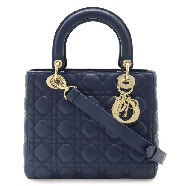 Christian Dior クリスチャン ディオール レディディオール カナージュ ハンドバッグ ...
