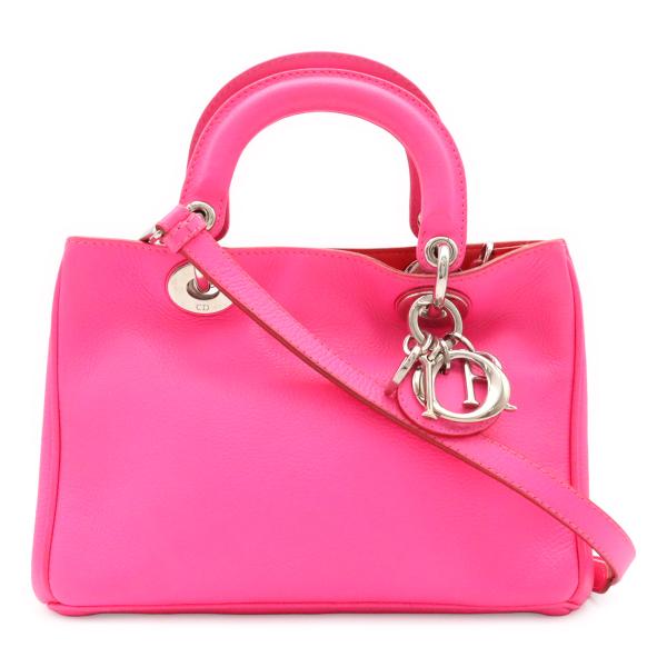 Christian Dior クリスチャン ディオール ディオリッシモ ミニ ハンドバッグ 2WAY...
