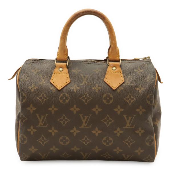 LOUIS VUITTON ルイ ヴィトン モノグラム スピーディ25 ミニボストンバッグ ハンドバ...