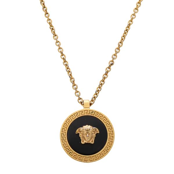 VERSACE ヴェルサーチェ ヴェルサーチ ベルサーチ メドゥーサ メデューサ グレカ チェーンネ...