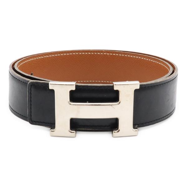 HERMES エルメス Hベルト Hバックル リバーシブル ボックスカーフ ヴォーエプソン レザー ...