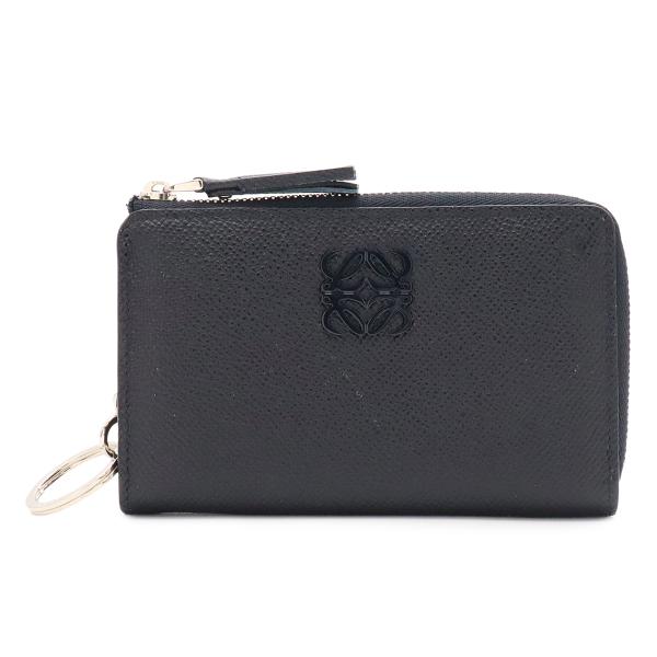LOEWE ロエベ アナグラム コインケース 小銭入れ フラグメントケース L字ファスナー タッセル...