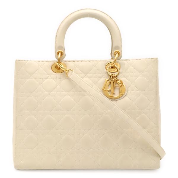 Christian Dior クリスチャン ディオール レディディオール カナージュ ハンドバッグ ...