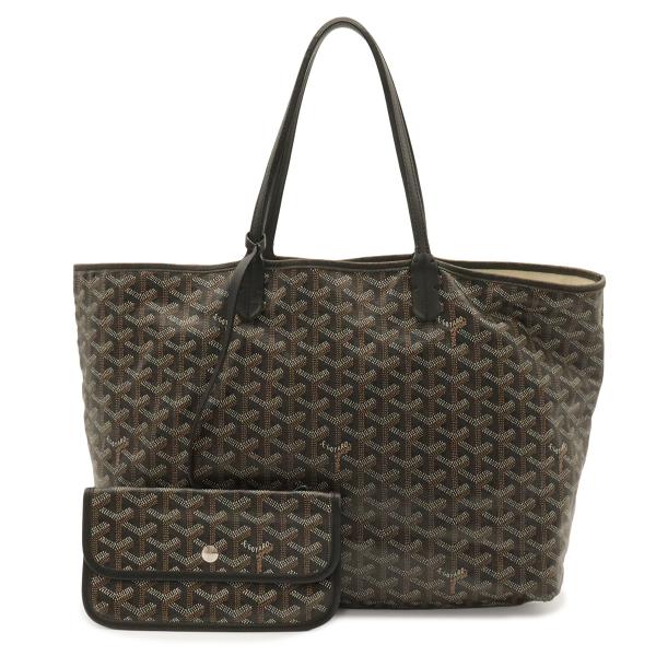 GOYARD ゴヤール サンルイPM トートバッグ ショルダーバッグ コーティングキャンバス PVC...