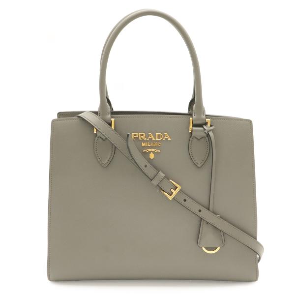 PRADA プラダ SAFFIANO サフィアーノ ハンドバッグ トートバッグ 2WAY ショルダー...