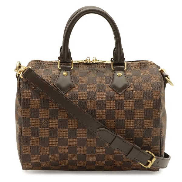 LOUIS VUITTON ルイ ヴィトン ダミエ スピーディ バンドリエール25 ハンドバッグ 2...