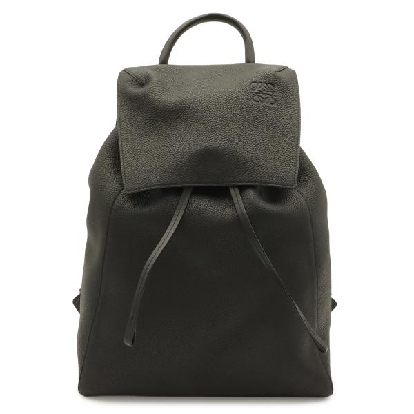 LOEWE ロエベ ドローストリング バックパック リュックサック アナグラム  カーフスキン レザ...