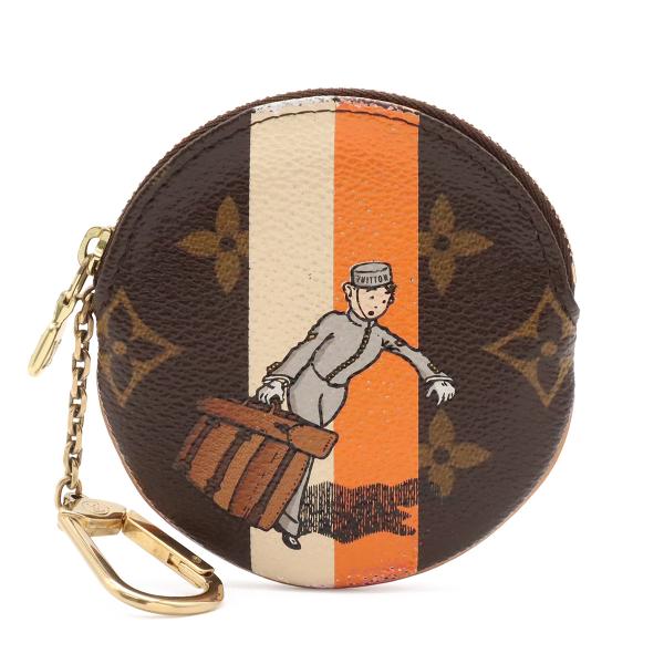 LOUIS VUITTON ルイ ヴィトン モノグラムグルーム ポルトモネ ロン コインケース 小銭...