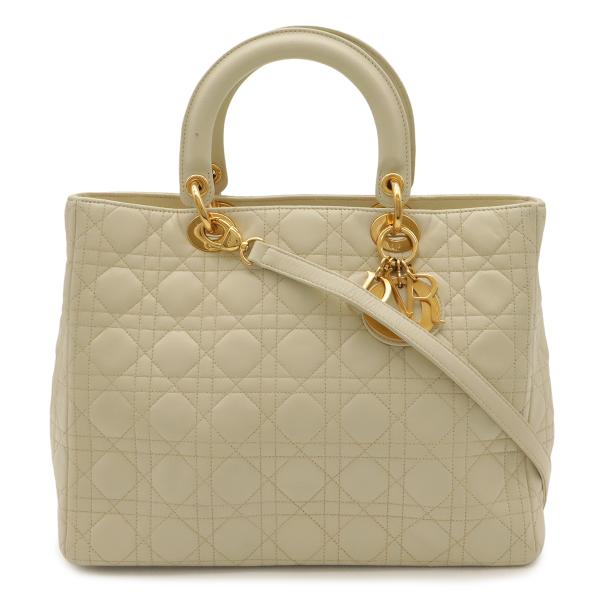 Christian Dior クリスチャン ディオール レディディオール カナージュ ハンドバッグ ...
