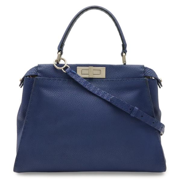 FENDI フェンディ セレリア ピーカブー レギュラー ハンドバッグ トートバッグ 2WAY ショ...