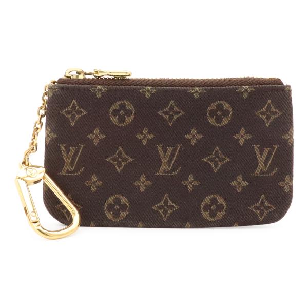 LOUIS VUITTON ルイ ヴィトン モノグラムミニラン ポシェット クレ コインケース 小銭...
