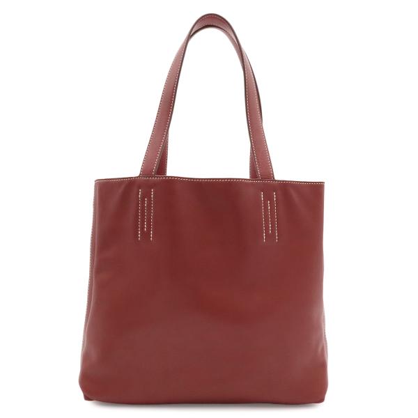 HERMES エルメス ドゥブルセンス28 ドゥブルサンス トートバッグ リバーシブル ヴォーシッキ...
