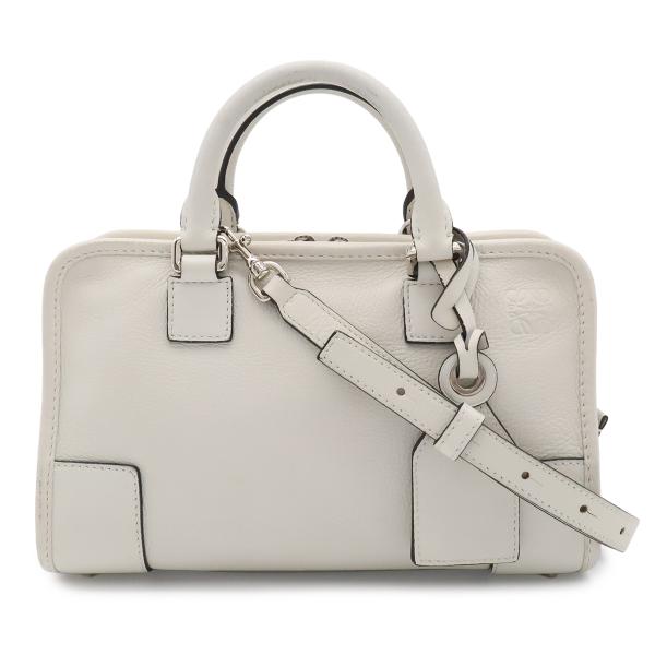 LOEWE ロエベ アマソナ23 アナグラム ハンドバッグ ミニボストン 2WAY ショルダーバッグ...