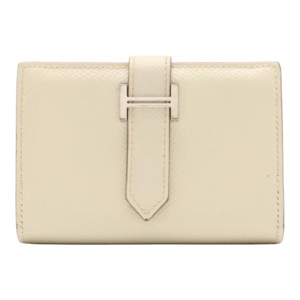 HERMES エルメス ベアンミニ カードケース 名刺入れ ミニウォレット 小銭入れ コインケース ...