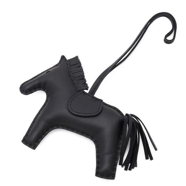 HERMES エルメス ロデオ MM バッグチャーム アクセサリー 馬モチーフ レザー アニョーミロ...