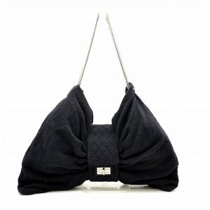 バッグ Chanel シャネル チェーンショルダー ショルダー チェーン マトラッセ リボン パイル地 黒 ブラック K Pdcare In