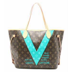 Louis Vuitton ルイ ヴィトン モノグラム ネヴァーフルmm Vモチーフ トート ショルダ 2015年 サマーコレクション