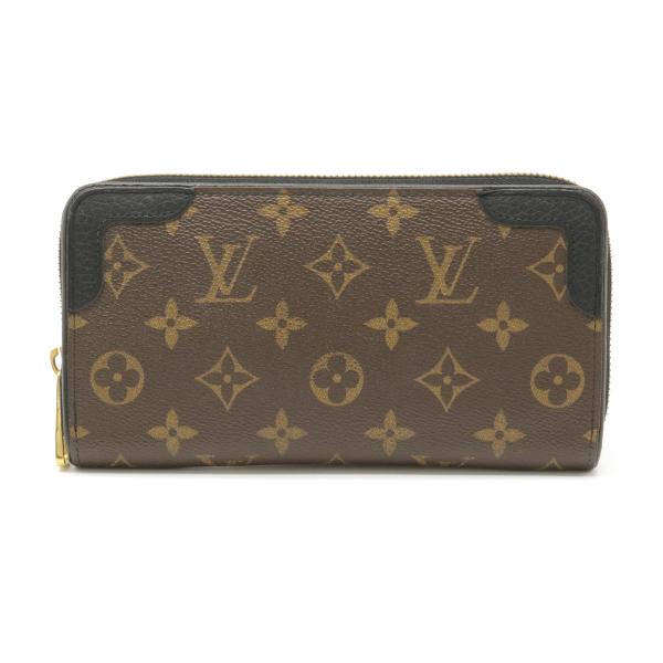 LOUIS VUITTON ルイ ヴィトン モノグラム ジッピーウォレット レティーロ ラウンドファ...