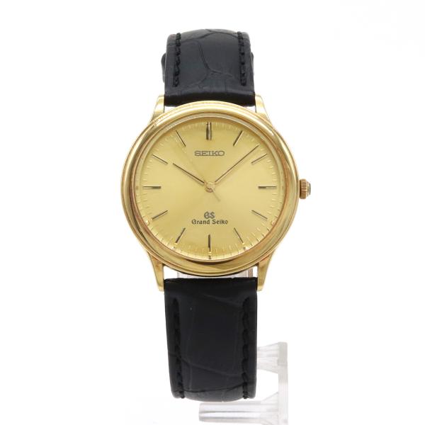 SEIKO セイコー GRANDSEIKO グランドセイコー ゴールド文字盤 K18YG イエローゴ...