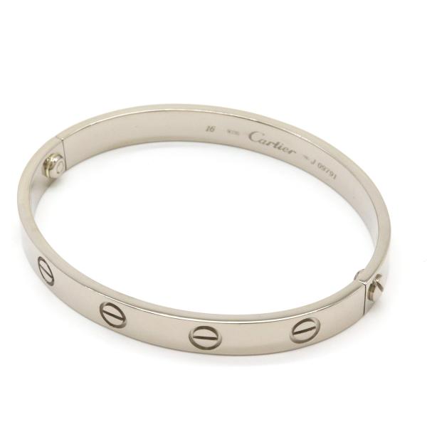 Cartier カルティエ LOVE ラブブレス ブレスレット バングル K18WG 750WG ホ...