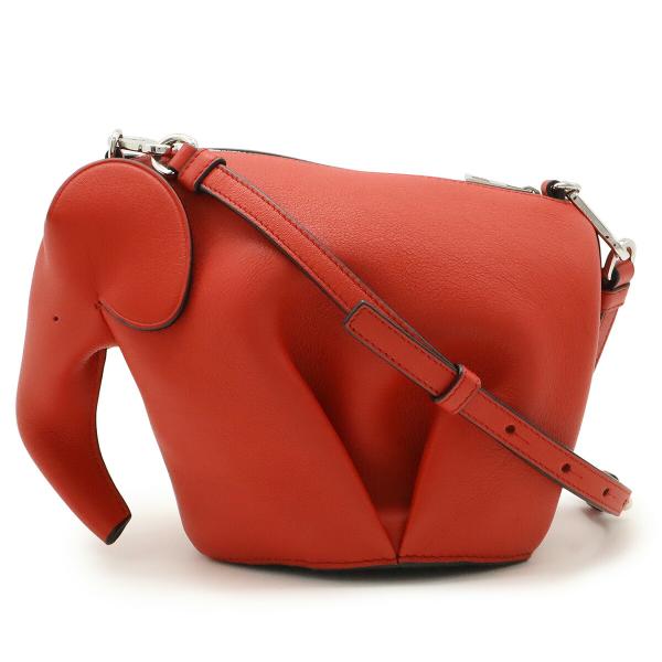 LOEWE ロエベ エレファントバッグ ミニ アニマルシリーズ ゾウ 象 ショルダーバッグ 2WAY...