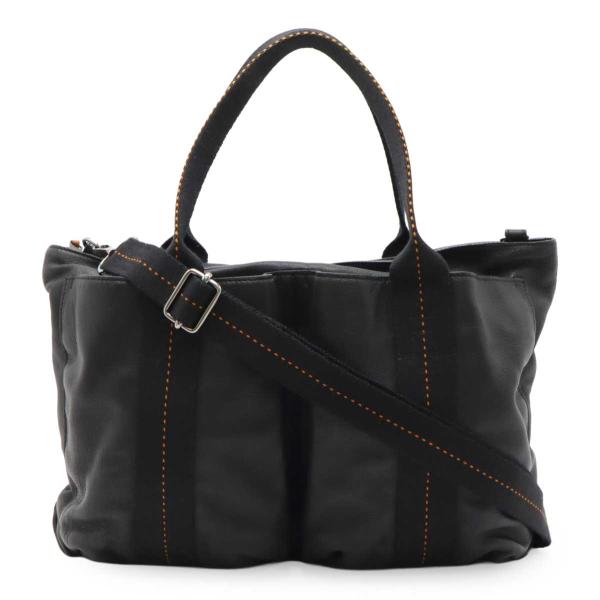 HERMES エルメス キャラバン ホリゾンタルMM トートバッグ 2WAY ショルダーバッグ 斜め...