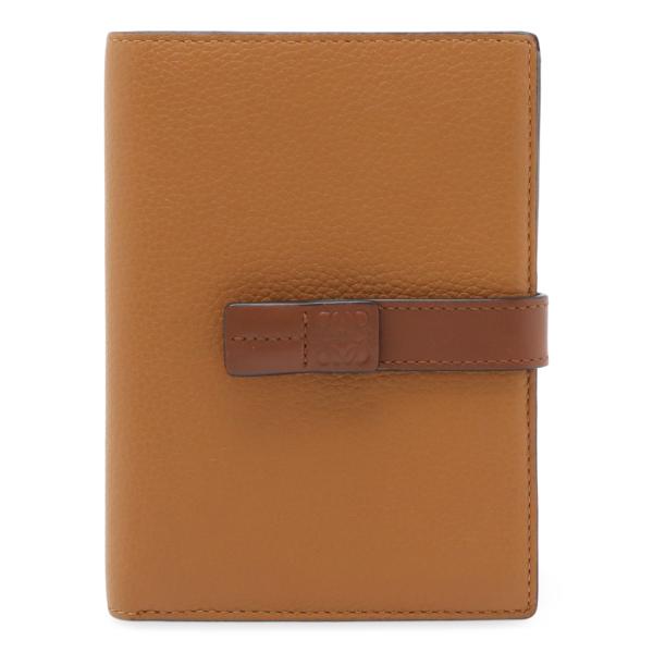 LOEWE ロエベ バーティカルウォレット ミディアム 2つ折財布 二つ折り財布 レザー ライトキャ...