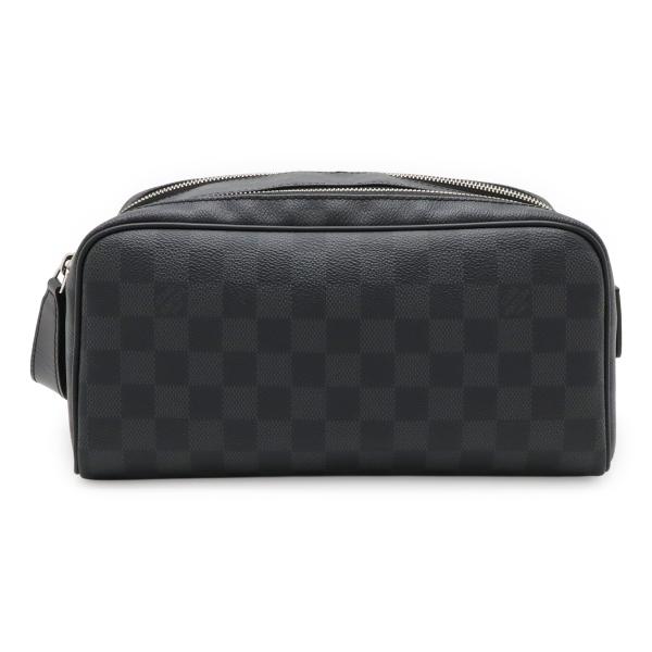 LOUIS VUITTON ルイ ヴィトン ダミエグラフィット ドップ キット セカンドバッグ クラ...