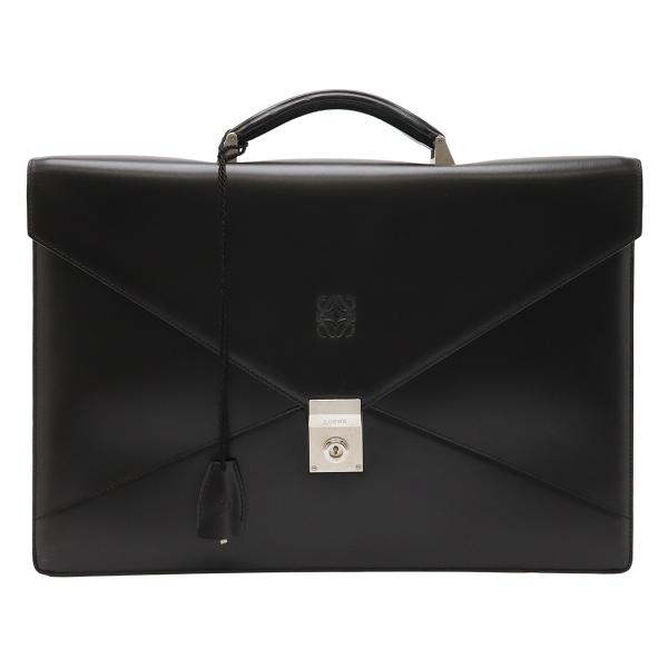 LOEWE ロエベ アナグラム ディプロマティコ アナグラム ブリーフケース ビジネスバッグ 書類カ...