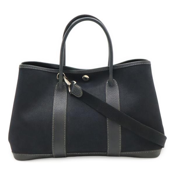 HERMES エルメス ガーデンパーティTPM トートバッグ ハンドバッグ 2WAY ショルダーバッ...