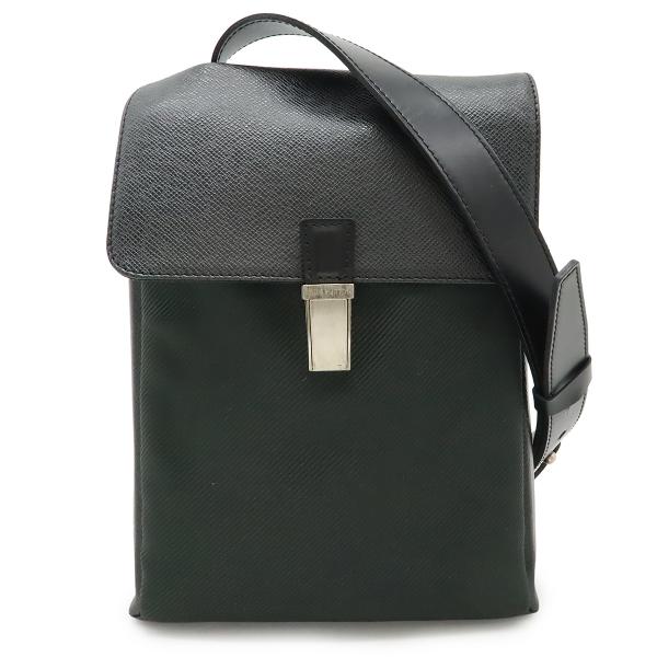 LOUIS VUITTON ルイ ヴィトン タイガ サラトヴPM ショルダーバッグ 斜め掛け キャン...