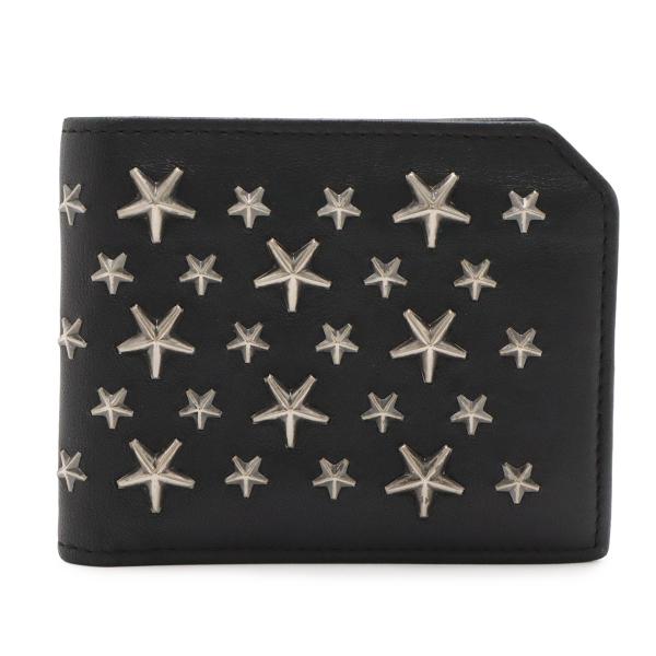 JIMMY CHOO ジミー チュウ ジミーチュウ ALBANY アルバニー 2つ折財布 二つ折り財...