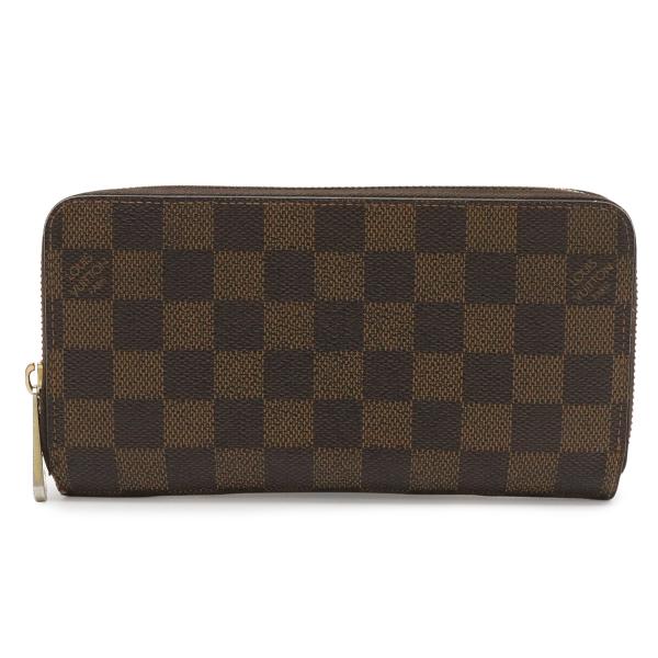 LOUIS VUITTON ルイ ヴィトン ダミエ ジッピーウォレット ラウンドファスナー 長財布 ...