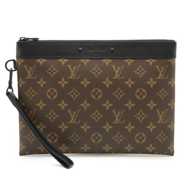 LOUIS VUITTON ルイ ヴィトン モノグラムマカサー ポシェット トゥ ゴー セカンドバッ...