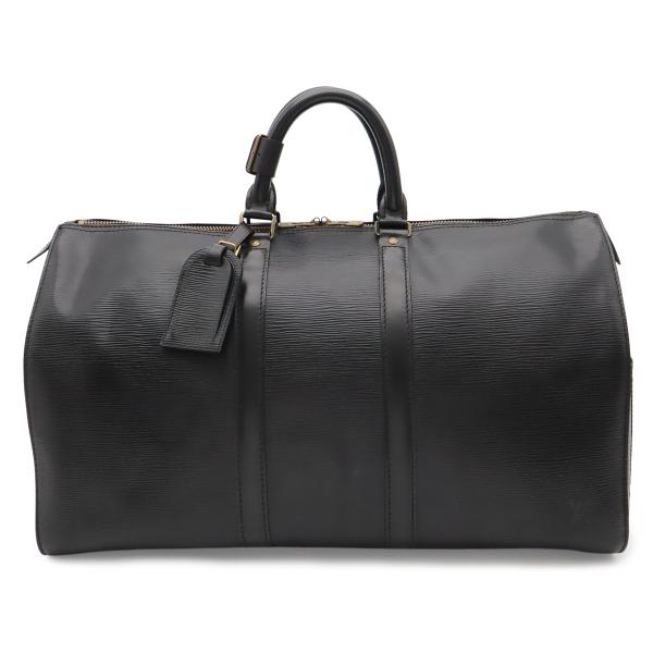 LOUIS VUITTON ルイ ヴィトン エピ キーポル45 ボストンバッグ 旅行用カバン レザー...