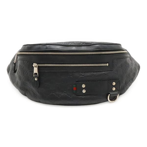 GUCCI グッチ グッチシマ ボディバッグ ウエストバッグ ウエストポーチ ヒップバッグ ラバーコ...