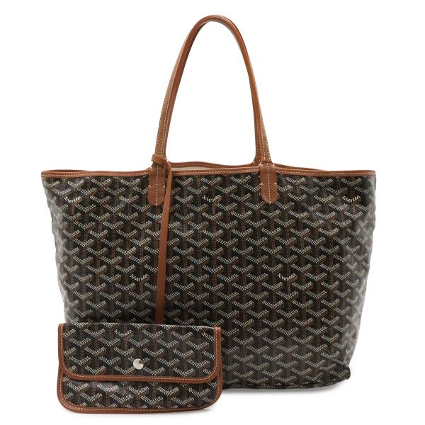 GOYARD ゴヤール サンルイPM トートバッグ ショルダーバッグ コーティングキャンバス PVC...