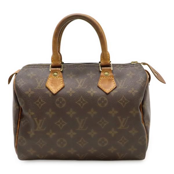 LOUIS VUITTON ルイ ヴィトン モノグラム スピーディ25 ミニボストンバッグ ハンドバ...