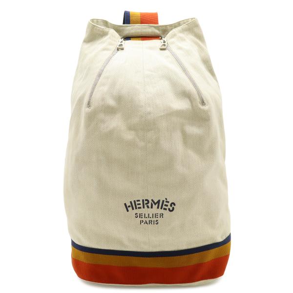 HERMES エルメス キャバリエ ショルダーバッグ ワンショルダー ボディバッグ キャンバス ナチ...