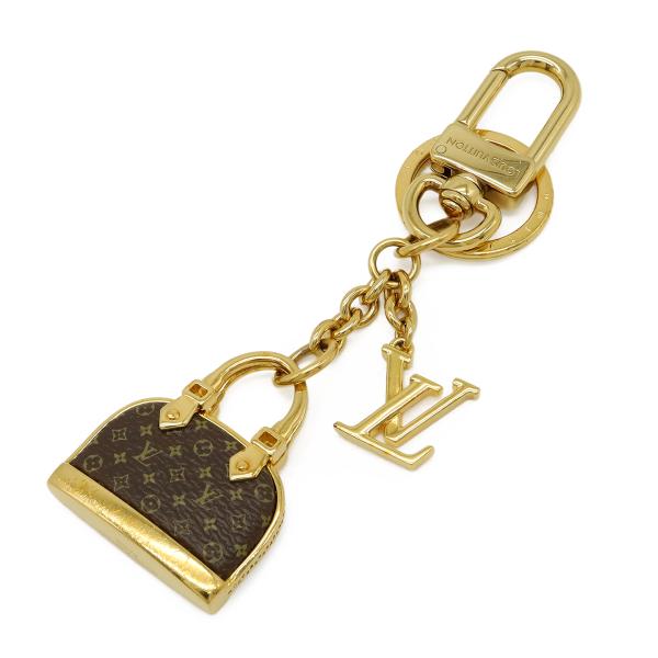 LOUIS VUITTON ルイ ヴィトン モノグラム アルマ キーホルダー キーチャーム バッグチ...