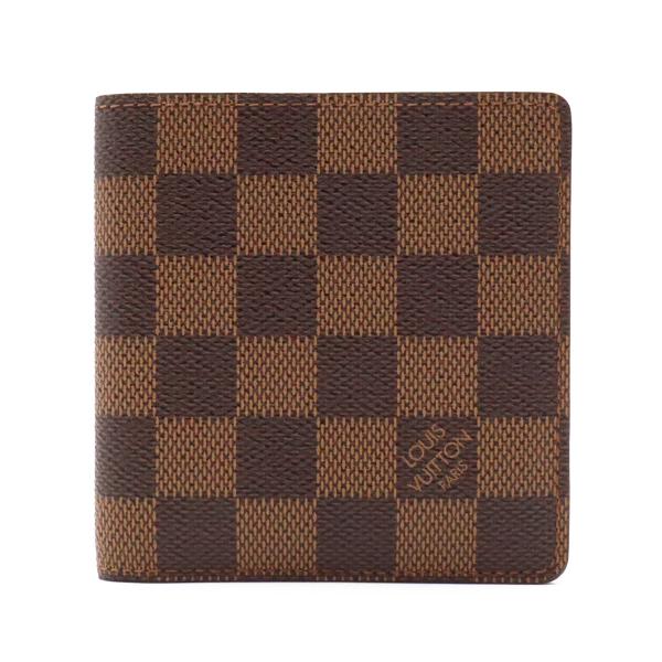 LOUIS VUITTON ルイ ヴィトン ダミエ ポルト ビエ 6カルト クレディ 2つ折札入れ ...