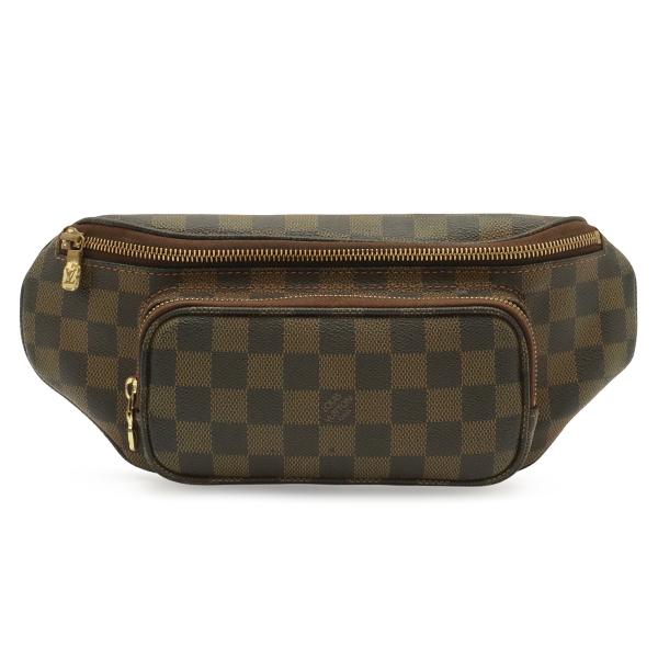 LOUIS VUITTON ルイ ヴィトン ダミエ バムバッグ メルヴィール ウエストバッグ ボディ...