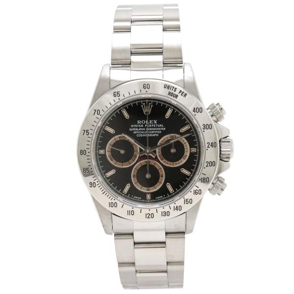 ROLEX ロレックス デイトナ 黒文字盤 ブラック ブラウンアイ パトリッツィ S番 メンズ AT...