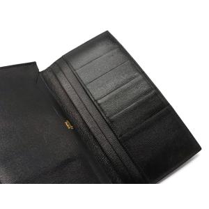 Hermes エルメス Mc2 フレミング 長札入れ クロコダイルポロサス ワニ革 エルメス Bluminのhermes レザー Mc2 ブラック 黒 刻印 W 中古 Blumin