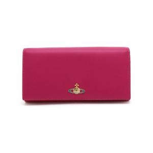 Vivienne Westwood メーカー直売 ヴィヴィアン ウエストウッド 長財布 財布 レザー パープル ゴールド金具 中古 紫 レッド 1032vw30 赤